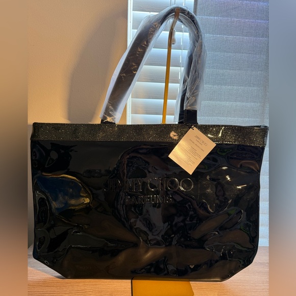 Jimmy Choo Handbags - Jimmy Choo parfum Black Tote Bag
